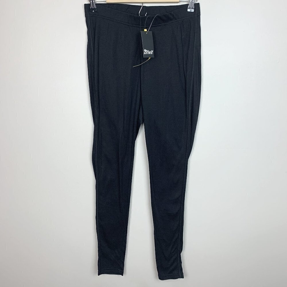 Crivit Black Polyester Baselayer Pants - Size 12/14 - NEW